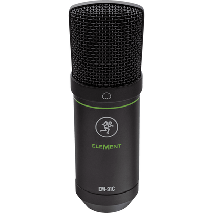 Mackie EM-91C Large-diaphragm Condenser Microphone | Includes Shock mount and Cable | Suitable for Studio and Stage