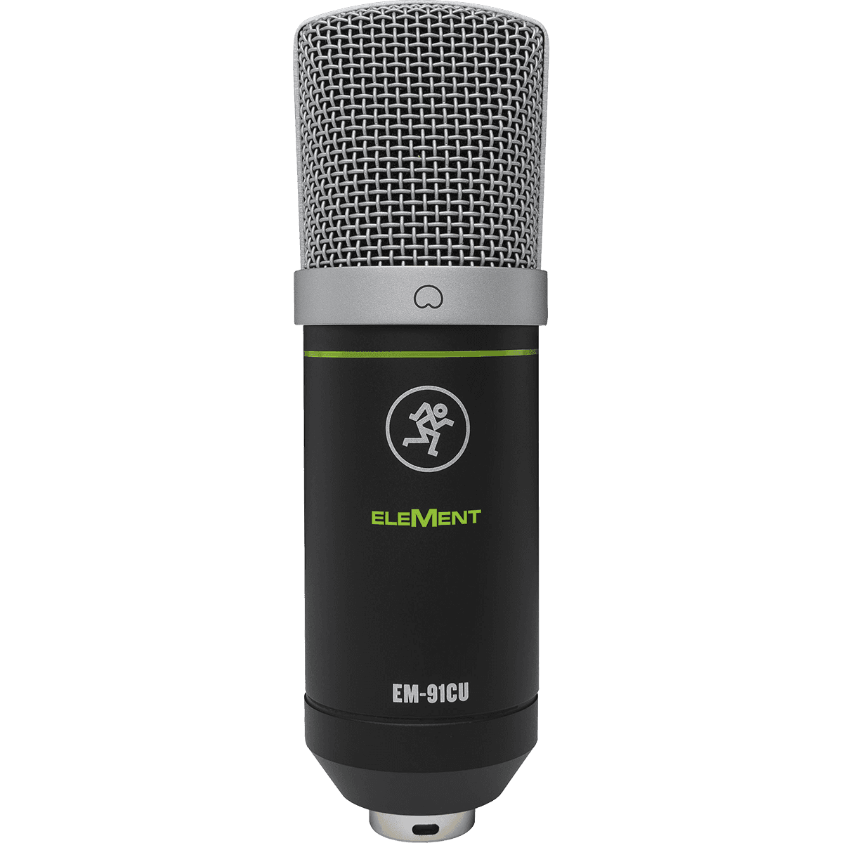 Mackie RMM EM-91CU+ USB Condenser Microphone | Large-diaphragm USB Condenser Microphone | Includes Shock Mount | Cardioid Polar Pattern | 16-bit/48kHz Conversion