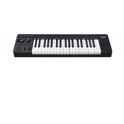 NUX NTK-37 MIDI Master Keyboard | 37-Key Keyboard with 9 Faders and 8 Potentiometers | Included Software