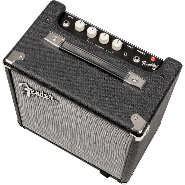 Fender Rumble 15 V3 Bass Amp | 15 Watts| EQ Controls | Aux in and Headphone Out