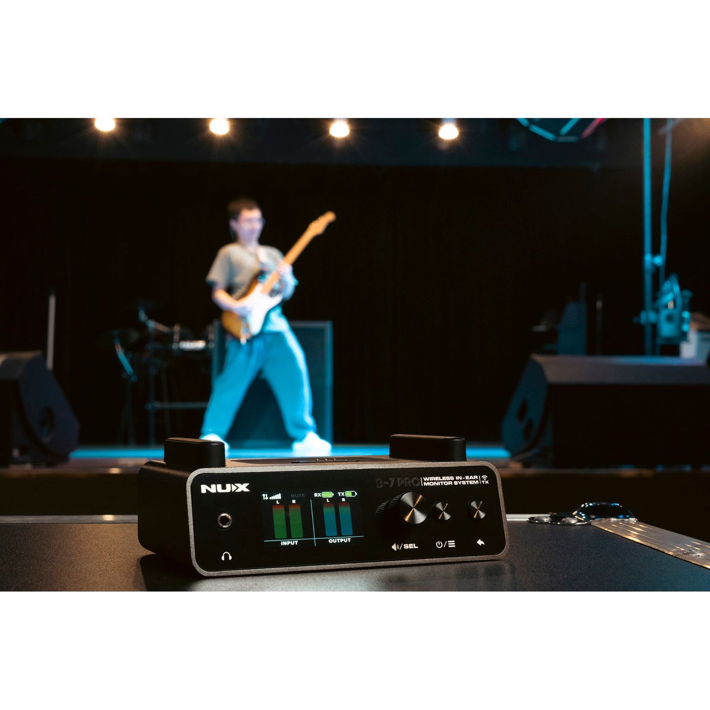 NUX B-7 Pro Wireless In-Ear Monitoring System | 50 Meters Range | 2.4GHz