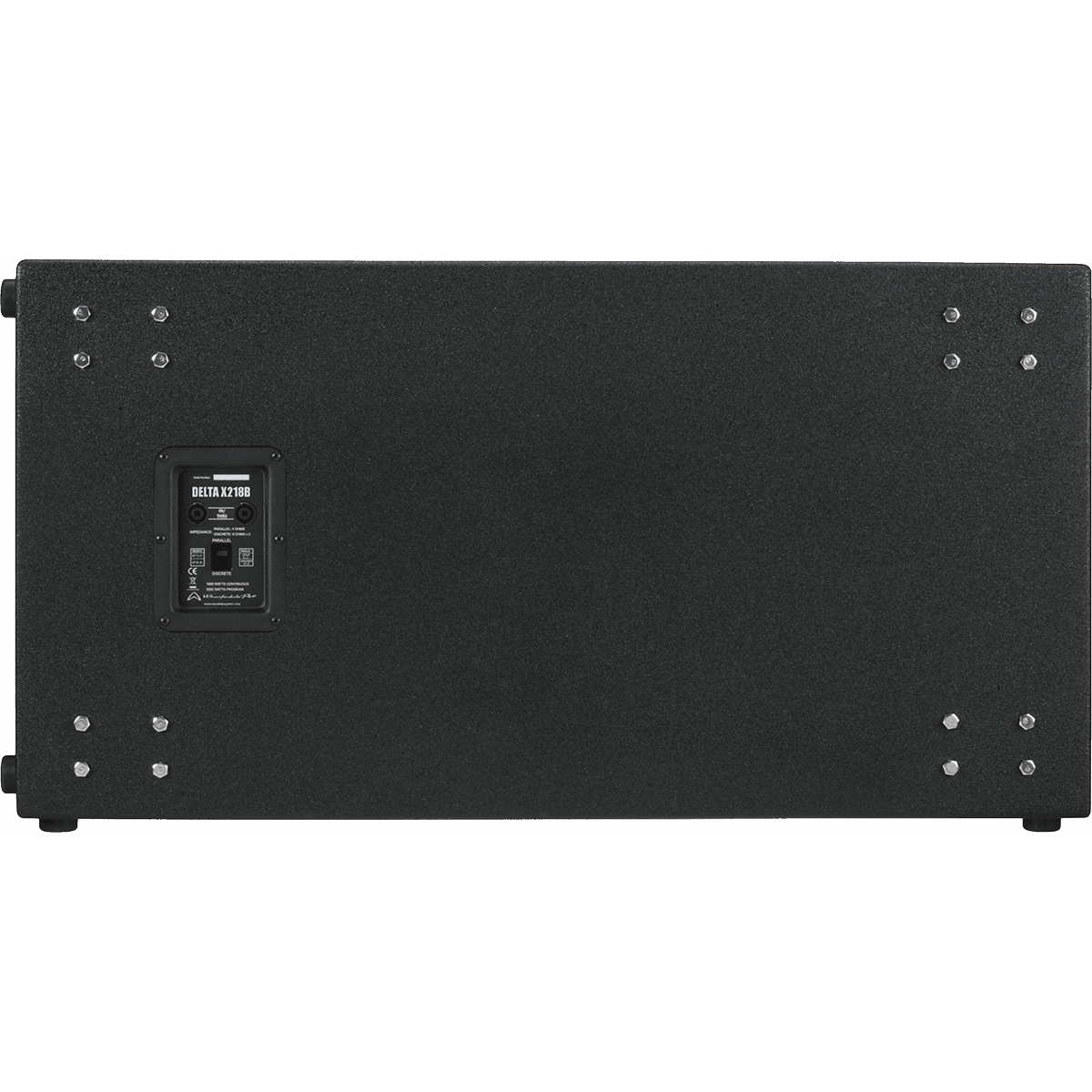 Delta X218B - Passive Dual Chamber Subwoofer by Wharfedale Pro | 1600 Watt | SWH DELTA-X218B