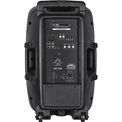 WHARFEDALE PRO | 15" Portable Speaker | 2 Wireless Microphones Included | Black | SWH EZ-15A