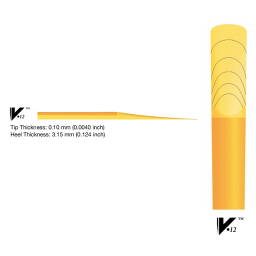 Vandoren V12 Clarinet Reed 4 | Single Reed