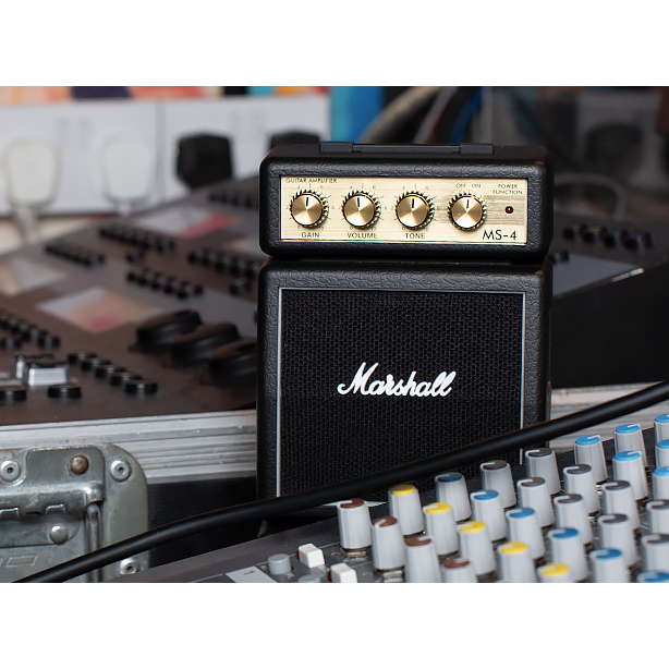 Marshall MS4 Micro Stack Amp | Battery Powered | Take it Anywhere