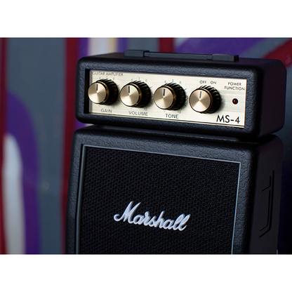 Marshall MS4 Micro Stack Amp | Battery Powered | Take it Anywhere