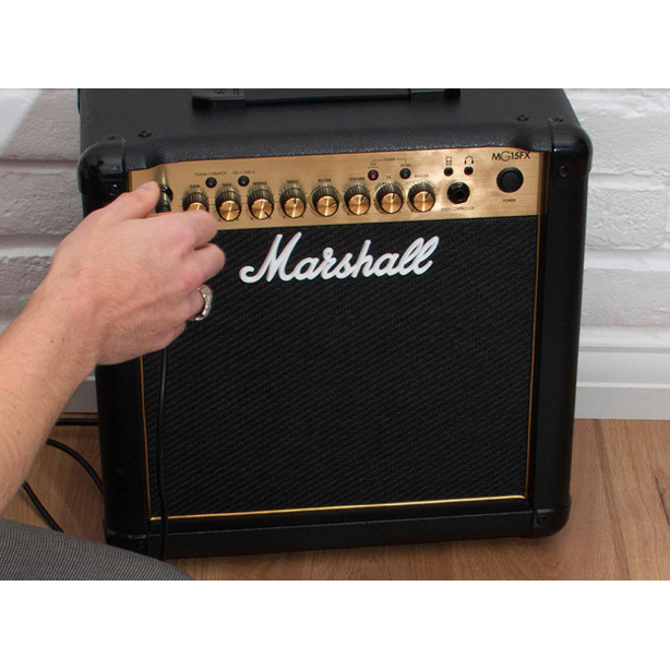 Marshall MG15GFX 15W Guitar Combo Amp | Build-In Effects | 4 Channels