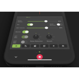 Mackie OnyxGo Mic | Wireless Clip-on Microphone | Perfect for Youtube, Vlogging and Content Creators | Connects via Bluetooth