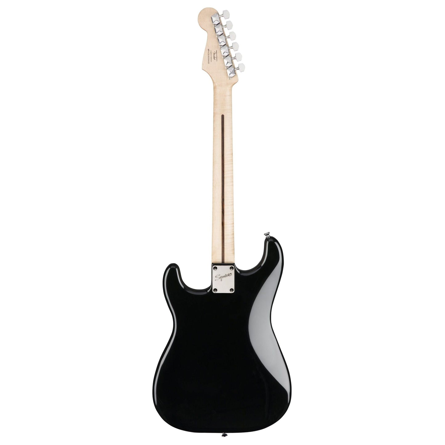 Fender Squier Bullet Stratocaster HT | Black | Electric Guitar with Poplar Body | Maple Neck Indian Laurel Fingerboard | 3 Single-coil Pickups | Hardtail Bridge