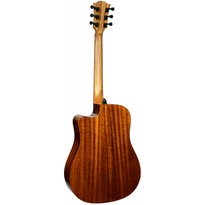 Electro Acoustic Cutaway Mahogany Tramontane 98DCE by Lâg | T98DCE Dreadnought