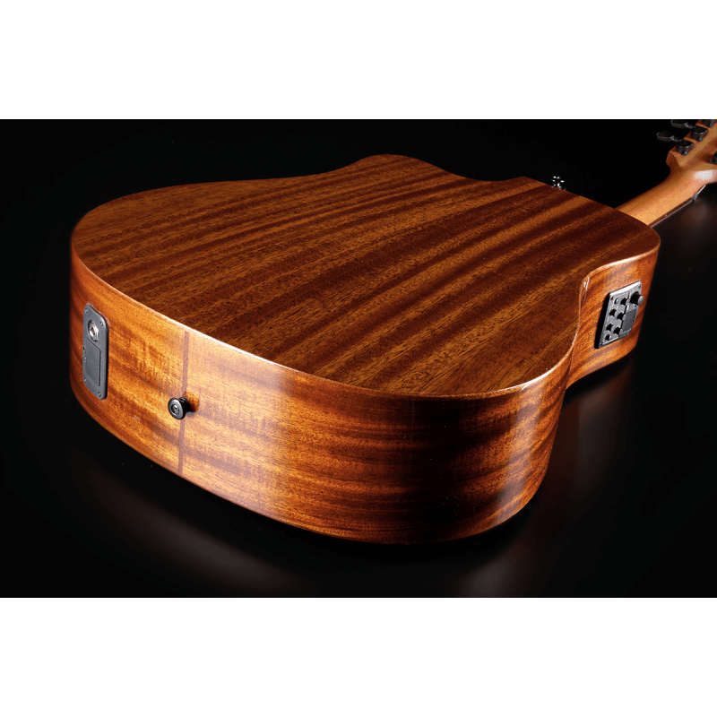 Electro Acoustic Cutaway Mahogany Tramontane 98DCE by Lâg | T98DCE Dreadnought