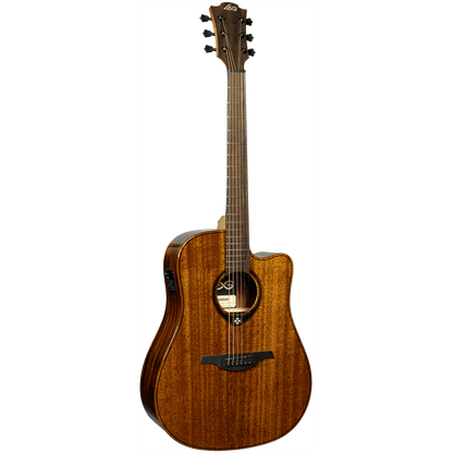 Electro Acoustic Cutaway Mahogany Tramontane 98DCE by Lâg | T98DCE Dreadnought