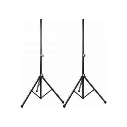 Quik Lok S-171 Speaker Stands (PAIR) | Suitable for PA Speakers | Lightweight | Adjustable Height from 109 - 205cm | 45kg Weight Capacity Per Stand