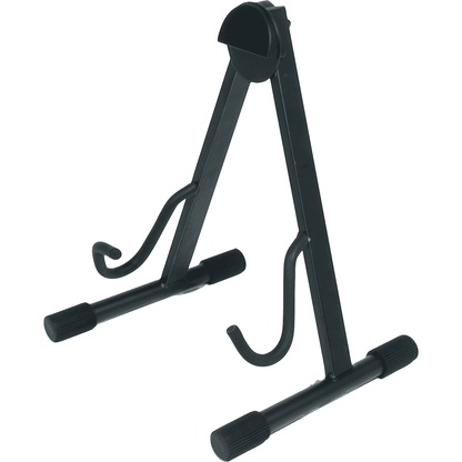 ​TQM GS436-BB Guitar Stand by QUIKLOK - Easy to Mount, Black, Suitable for Most Electric Guitar and Electric Bass Models