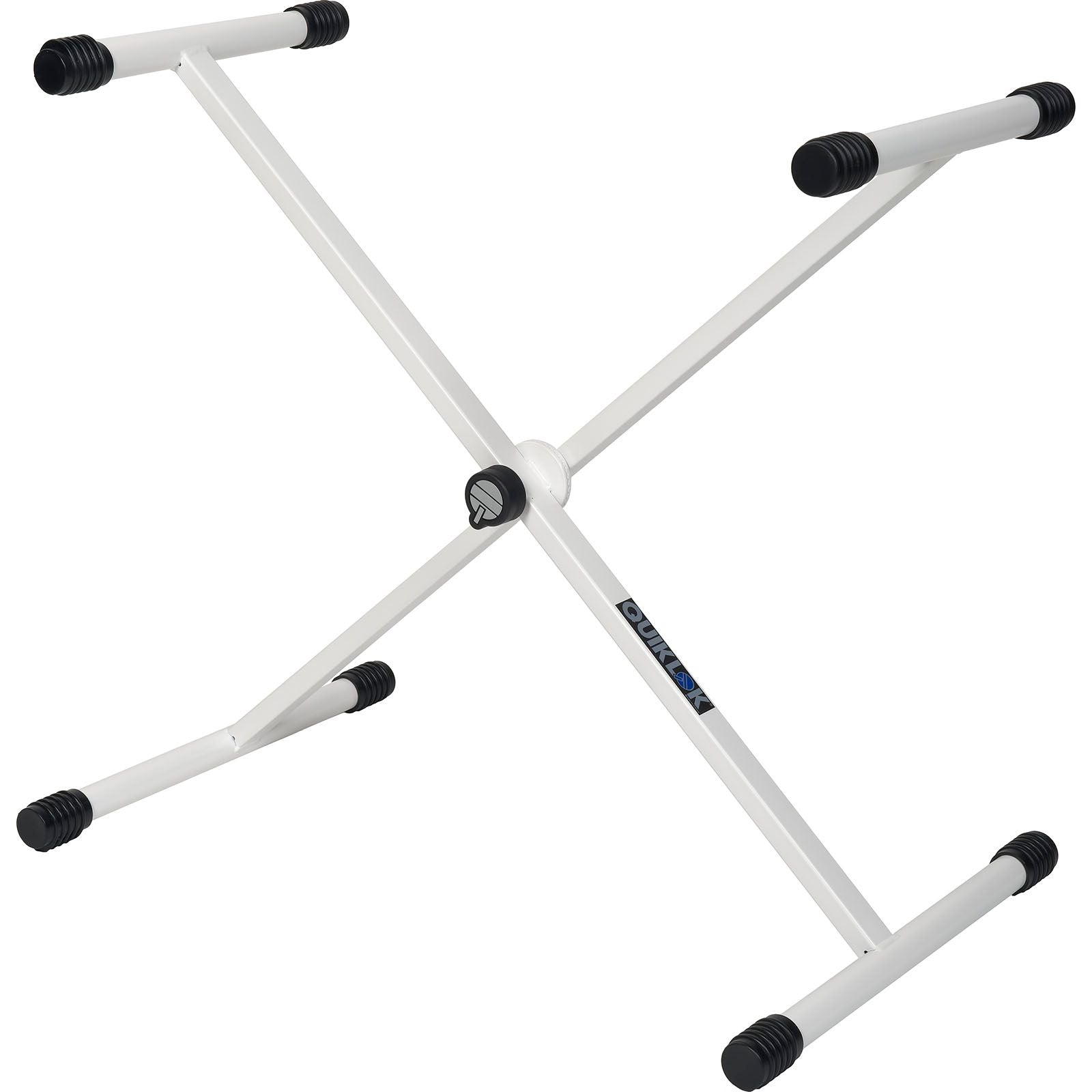 Key Bundle White by QuikLok | Keyboard Stand | Keyboard Bench | Monitoring Headphones