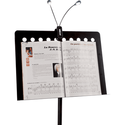 MS22 LED by Quik Lok | Music Sheet Stand LED Light