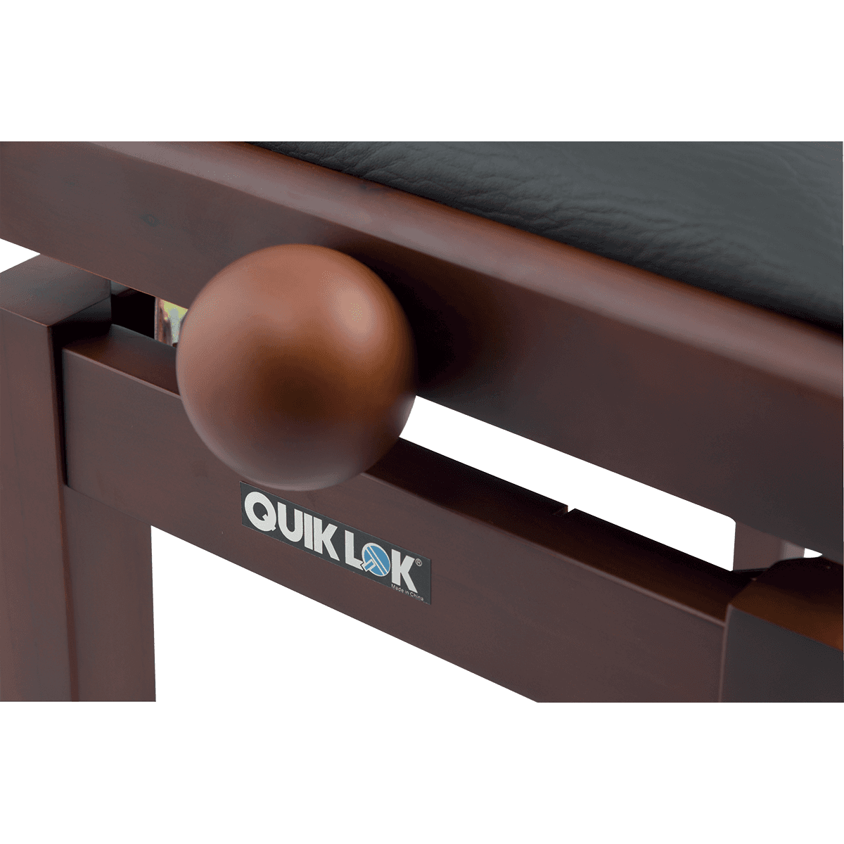 QUIKLOK | TQM PB100WNS | Bench for Piano Deluxe Brown