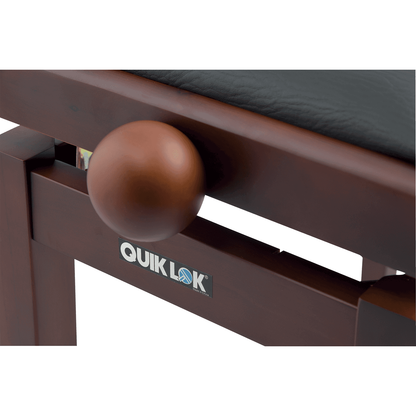 QUIKLOK | TQM PB100WNS | Bench for Piano Deluxe Brown