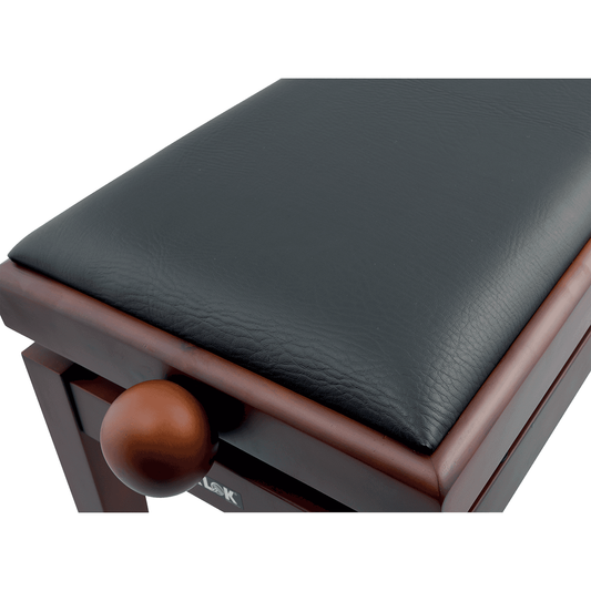 QUIKLOK | TQM PB100WNS | Bench for Piano Deluxe Brown