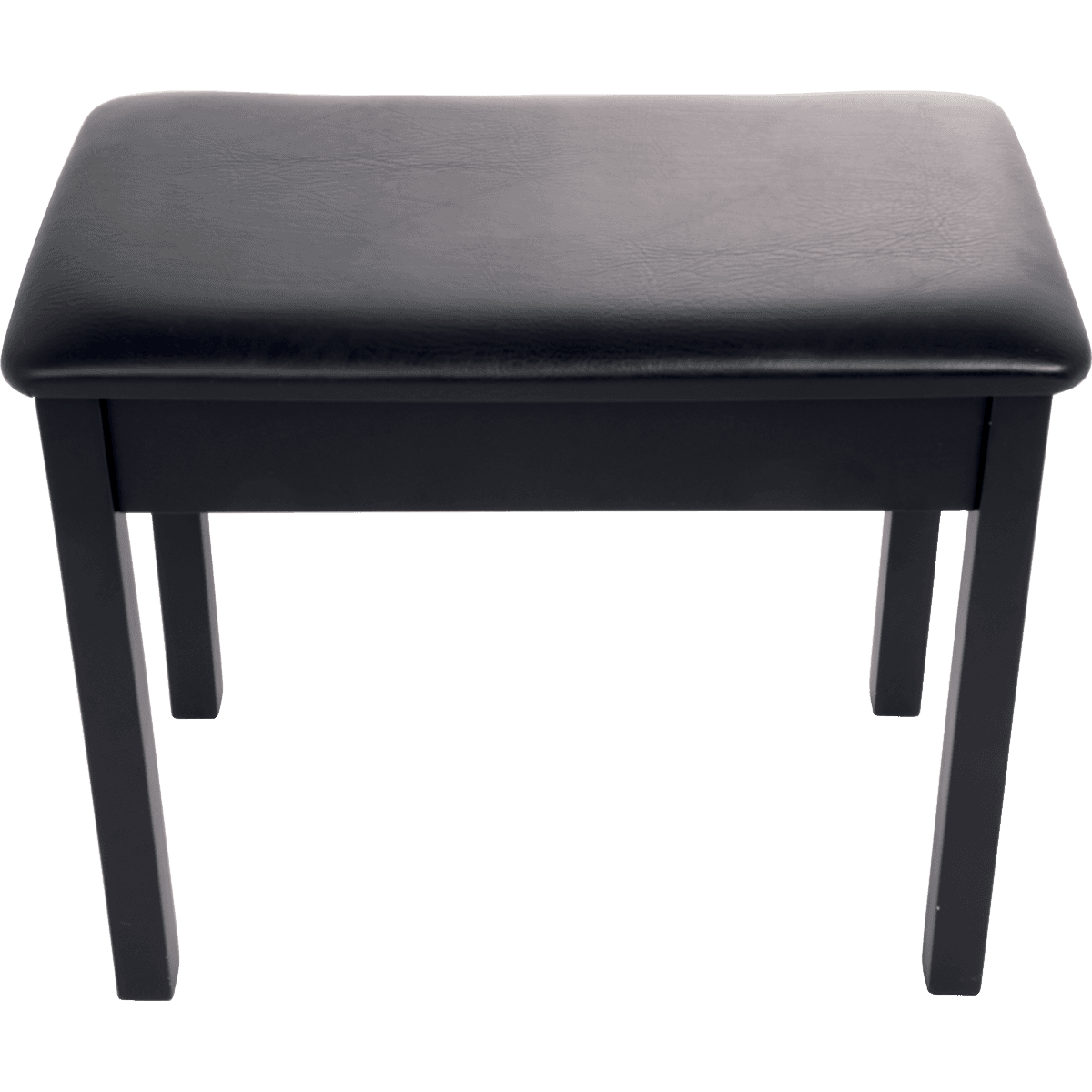 QuikLok PB50BKS | Deluxe Wooden Piano Bench | Matt Black