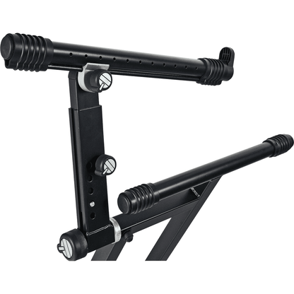 Double X Keyboard Stand with 2 Levels QL742 by Quik Lok