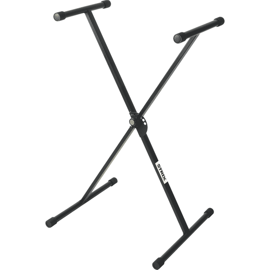 Quik Lok SKS303 Keyboard Stand | Strix Series | Black | X-Style | Foldable For Easy Storage