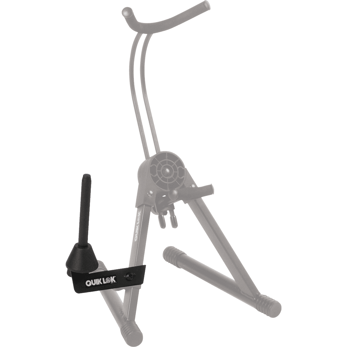 Quiklok WI992 Clarinet/Flute Stand | Optional Attachment for Quiklok WI990 Saxophone Stand
