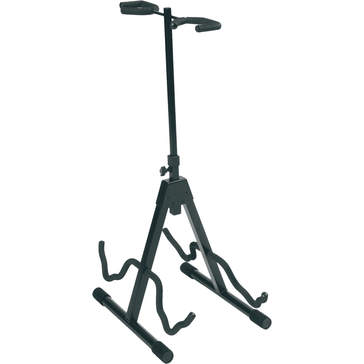 ​RTX TRT G2R - Universal stand for 2 guitars with Adjustable height, Suitable for Acoustic, Classical, Electric and Bass Guitars