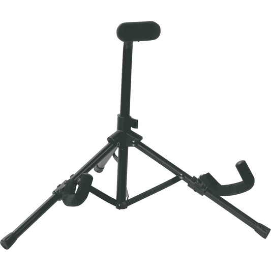 ​Compact and Foldable Acoustic / Classical Guitar Stand by RTX | Including Carry Bag | TRT GL1F