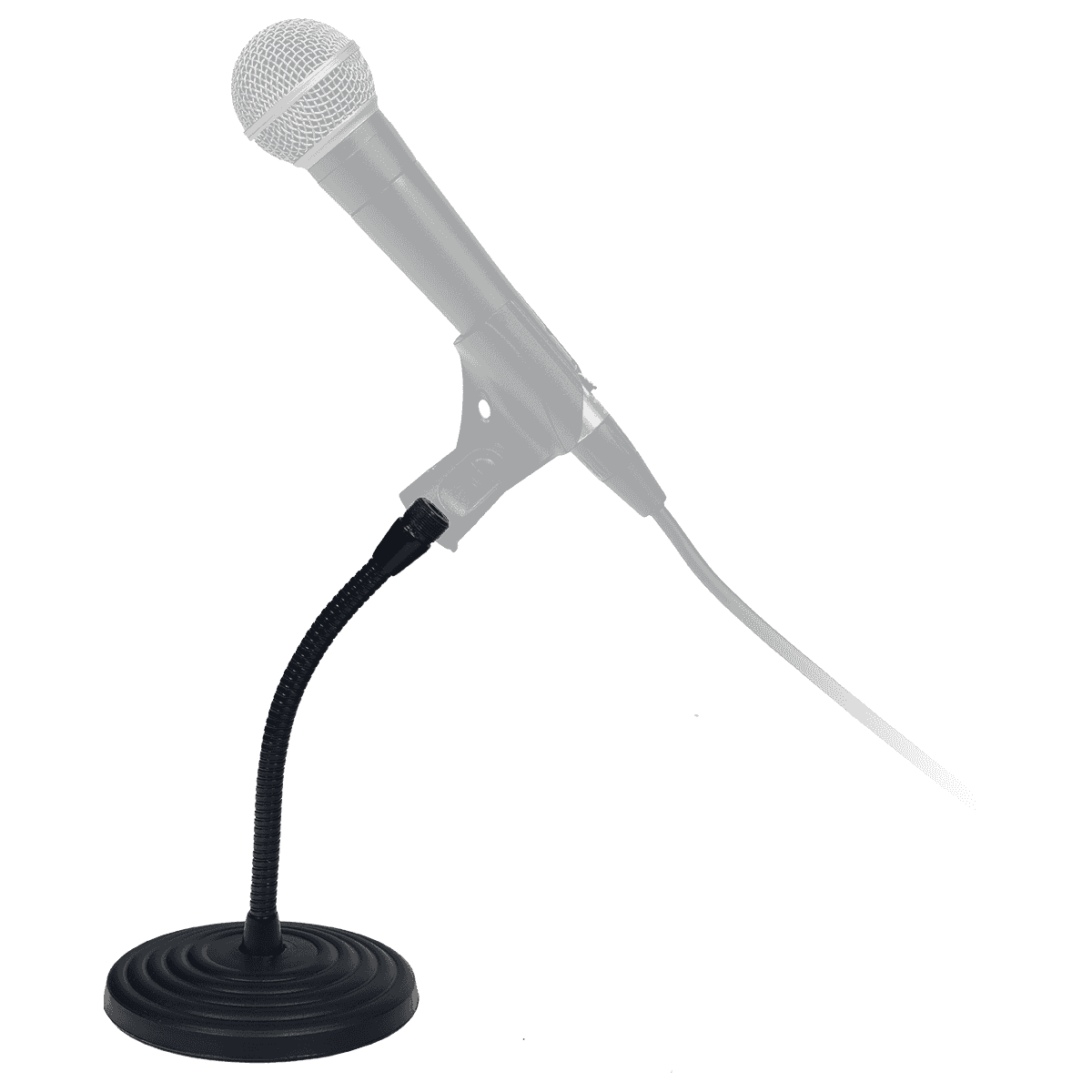 Microphone Table Stand | Flexible Neck | Steel | By RTX