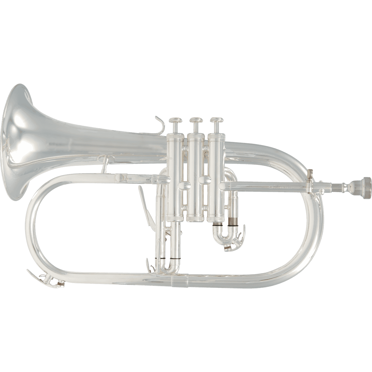 Silver Plated Flugelhorn with Soft Bag by SML Paris | BU600S