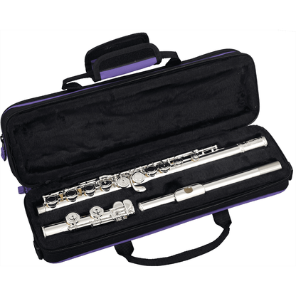 C Silver Plated Flute with Soft Case by SML Paris | FL400E