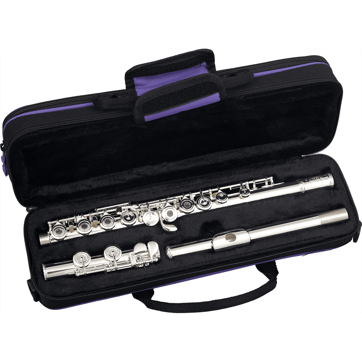 C Flute with Open Holes, Off set G with Case by SML Paris | FL400RE