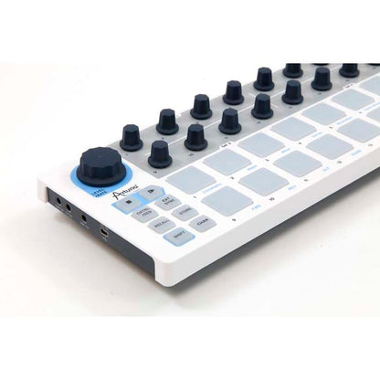 Arturia BeatStep | MIDI & CV controller with 16 step sequencer, presets, pads & encoders, with included software