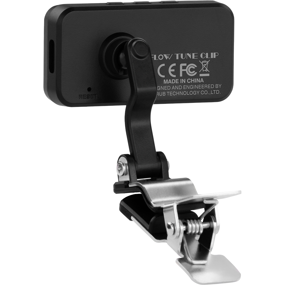 Rechargeable Guitar Tuner WST-905LI by Cherub | LCD Screen | Heavy-duty Steel Clip-On