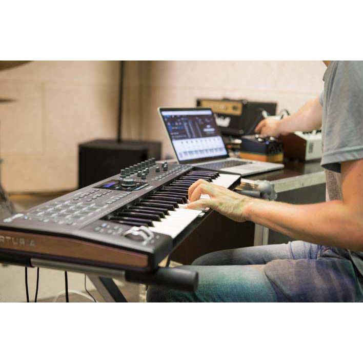 Arturia KeyLab MkII 49 | MIDI controller, 49 luxurious keys, Included software, Black