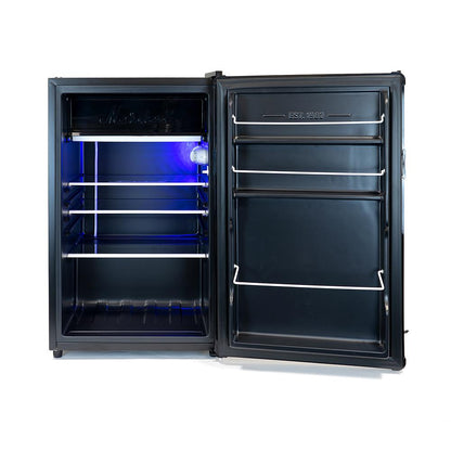 Marshall Fridge 4.4 | With Freezer Compartment | Arctic Blue LED Lights | 126 Litre Capacity | Perfect for the Studio, Office or Bar