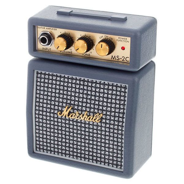 Marshall MS2C Micro Stack Amp | Classic Design | Battery Powered | Take it Anywhere