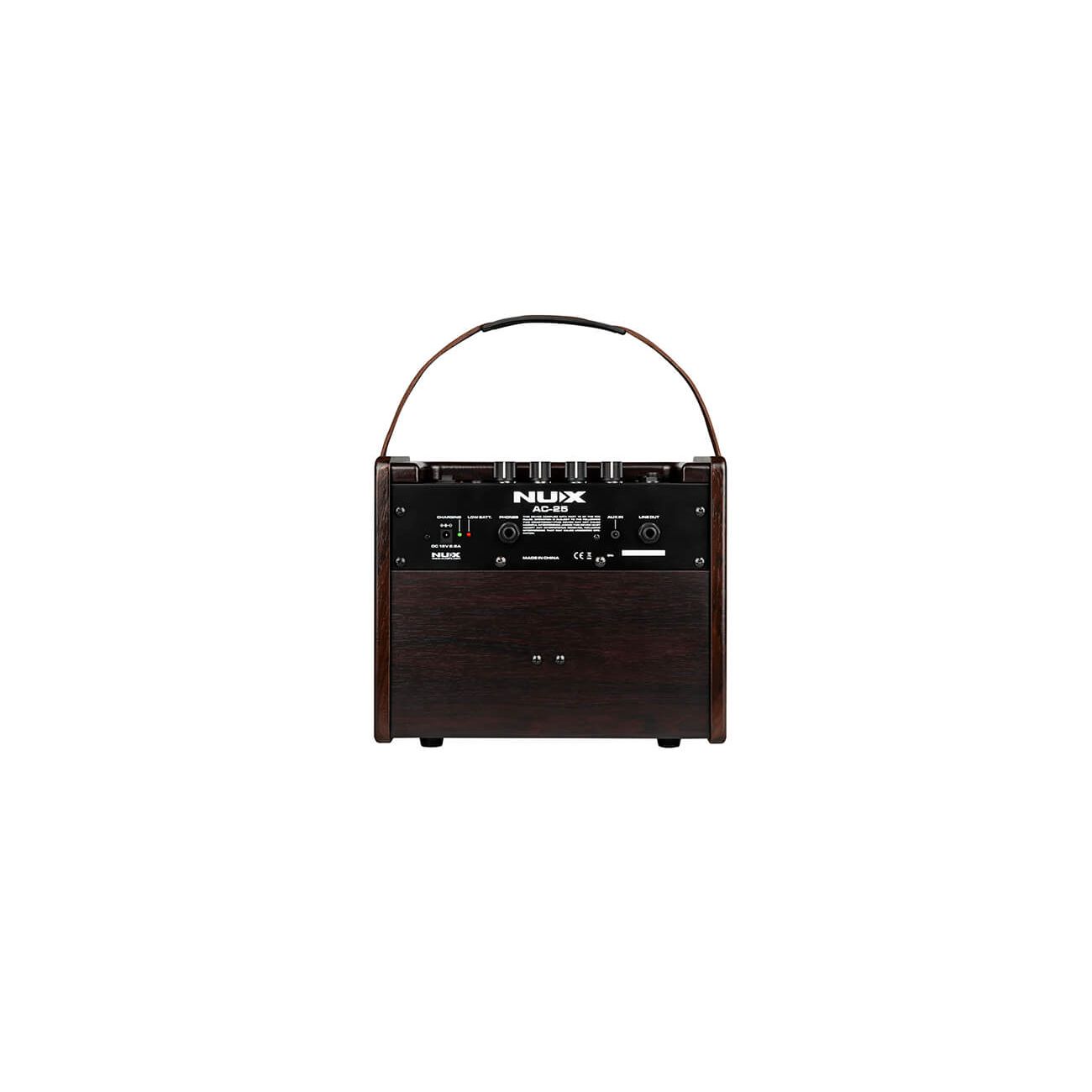 NUX | AC25 Rechargeable Acoustic Guitar Amp | Portable Amplifier | With Bluetooth