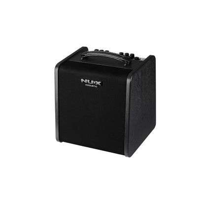 NUX Stageman AC60 | 60 Watt Acoustic Guitar Amplifier | Included NMP-2 Lite Dual Footswitch Controller